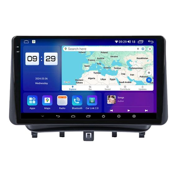 Штатна магнітола серії Mekede M200S 2K під Ford Tourneo Courier 2013-2022 9 дюймів