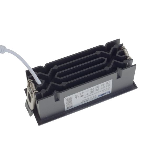 Светильник точечный LED HDL-DT 203/3*4W NW BK | Зображення 8