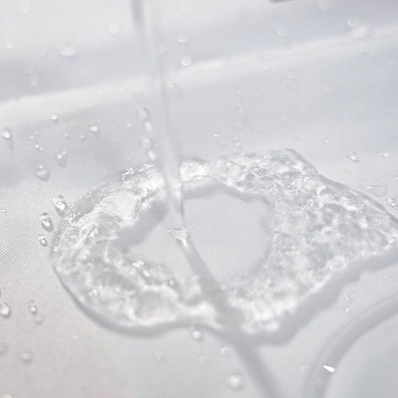 Шторка для ванної та душу з кільцями Bathlux 60310 водовідштовхувальна 180x180 см | Зображення 3