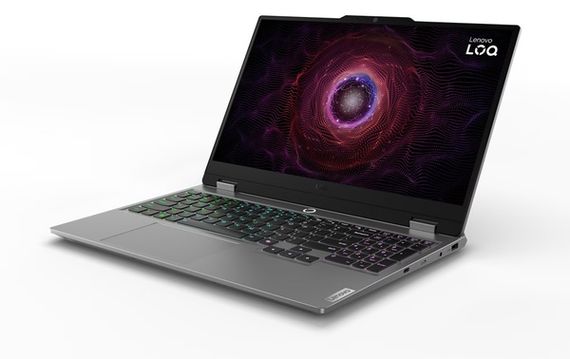 Ноутбук Lenovo LOQ 15ARP9 (83JC008ARA) Luna Grey | Зображення 2