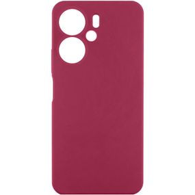 Чехол Silicone Cover Lakshmi Full Camera (AAA) для Xiaomi Redmi 13C 4G/5G / Poco C65 / Poco M6 5G Бордовый /