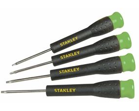 Набір із чотирьох викруток Stanley для точної механіки (STHT0-62630)
