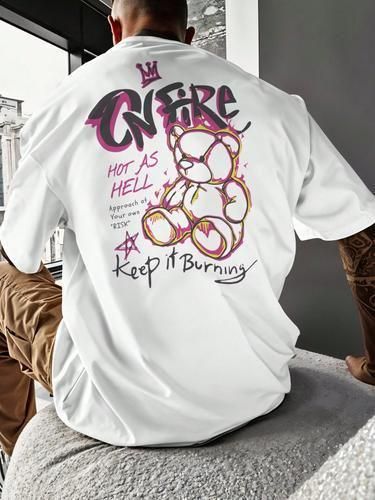 Футболка женская с принтом повседневная S Белая