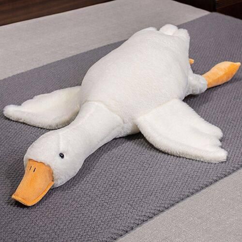 Велика М'яка Плюшева Іграшка Антистрес Гусь Обнімусь Іграшка-Подушка 160 см | Зображення 4