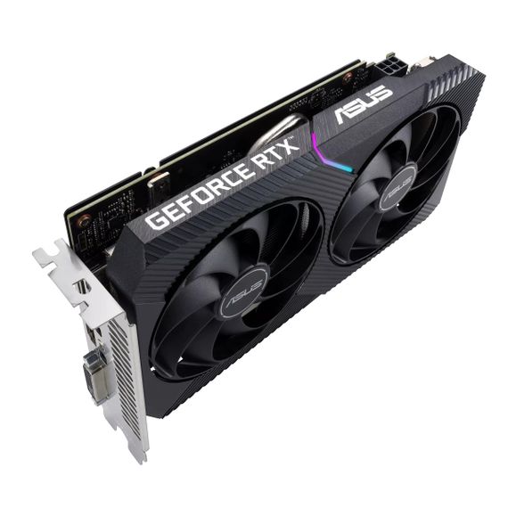 Видеокарта ASUS GeForce RTX 3050 8GB GDDR6 DUAL OC V2 DUAL-RTX3050-O8G-V2 90YV0GH6-M0NA00 | Зображення 3