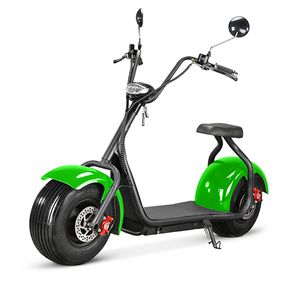 Електроскутер Citycoco, 1500W, 60V12Ah, Green