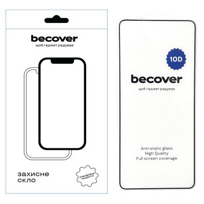 Стекло защитное BeCover ZTE Blade A35/A55 10D Black (712730)