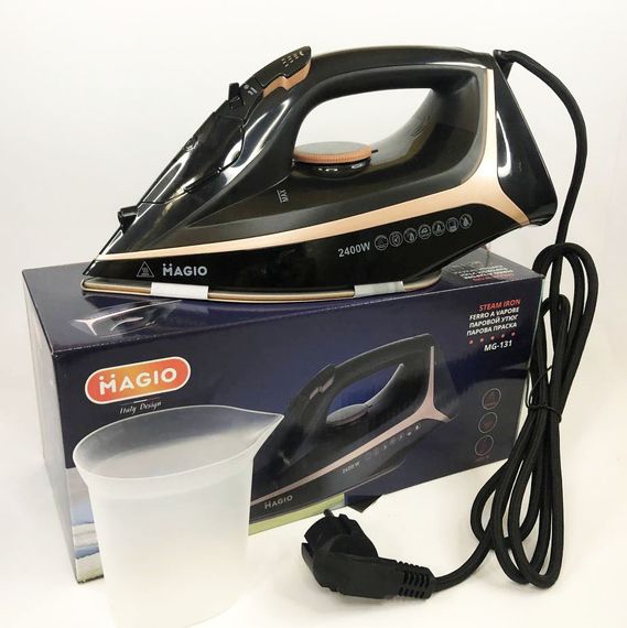 Парова праска для одягу побутова MAGIO MG-131, Парова праска для прасування Ергономічна JI-32 | Зображення 7