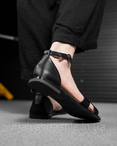 Женские босоножки Stefani black ДЛ6463 | Зображення 4