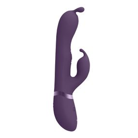 Вибратор-кролик Gada пульсация + ушки цвет: фиолетовый  Vive (Нидерланды) sexstyle
