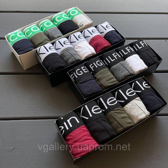 Подарунковий комплект трусів Calvin Klein, чоловічі труси Кельвін Кляйн у коробці на 4 штук, набір трусів Модал 4, M | Зображення 2