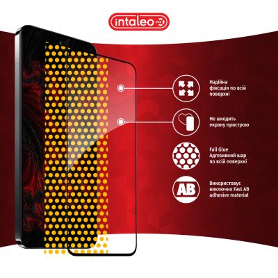 Стекло защитное Intaleo Full Glue Xiaomi 14 Black (1283126591259) | Зображення 6