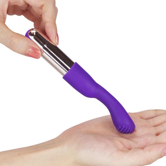 Кліторальний стимулятор - IJOY Rechargeable Versatile Tickler Purple | Зображення 3