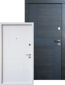 Вхідні двері Qdoors Преміум Стиль-М біла коробка