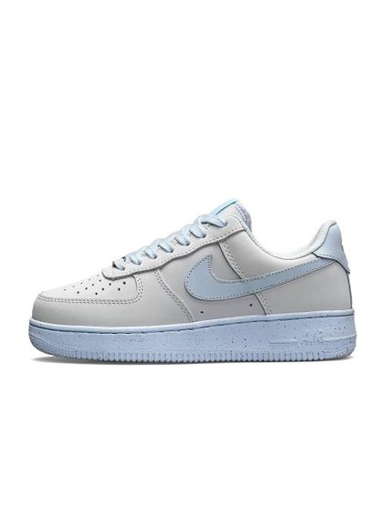 Жіночі кросівки Air Force 1 Grey Blue | Зображення 4