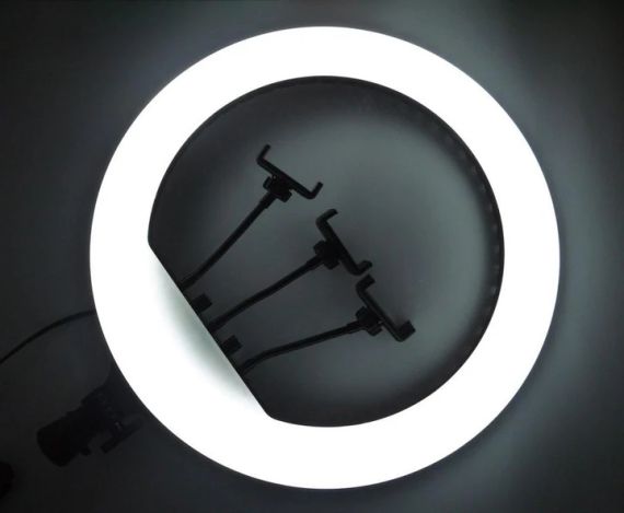 Профессиональная кольцевая led Rl 14 лампа 36 см  Кольцевая светодиодная led | Зображення 2