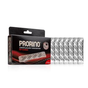 Збудливий порошок для жінок ERO PRORINO black line libido powder concentrate (в упаковці 7 шт стиків по 5 гр)