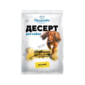 Ласощі Природа Десерт для собак яєчний 550 г