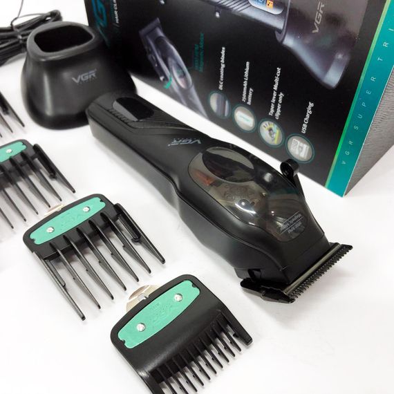 Тример з регульованою довжиною, Гострі професійні машинки для стрижки волосся, Тример бездротовий OU-57 | Зображення 6