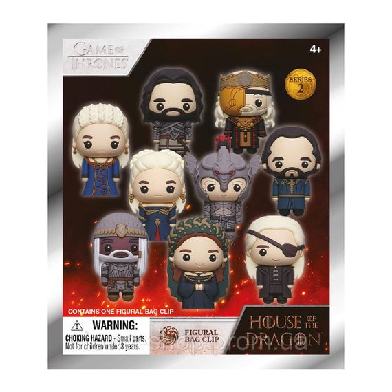 Игровая фигурка на клипсе Monogram серии Дом Дракона S2 (в асс.)