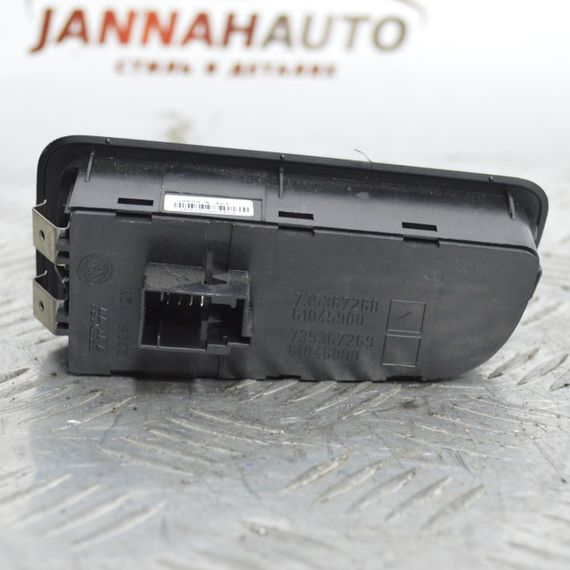 Блок кнопок в торпедо лівий Fiat Grande Punto 3 перемикач світла фар Фіат Гранде Пунто 735367268 | Зображення 1