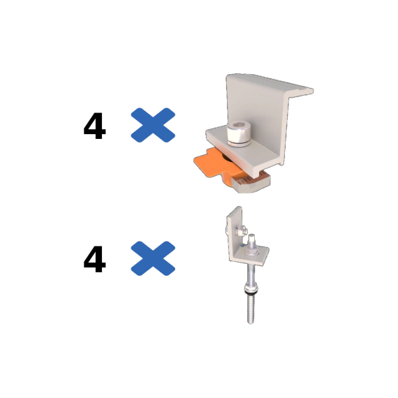 MetalTile I до металочерепиці Комплект кріплень Kripter