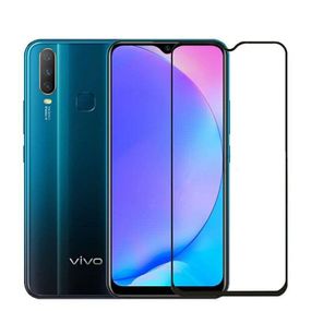 Захисне скло 2.5D на весь екран для Vivo Y17