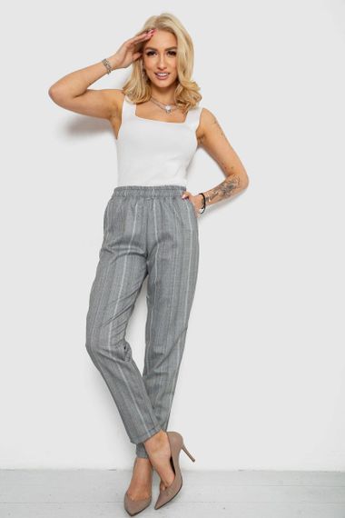 Штани жіночі, колір сірий, 238R319 | Зображення 1