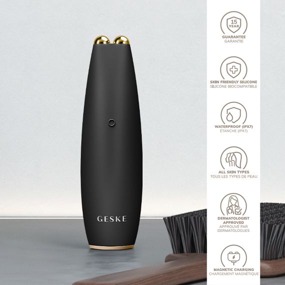 Мікрострумова ручка для підтяжки шкіри обличчя GESKE MicroCurrent Face-Lift Pen 6в1 gray | Зображення 2