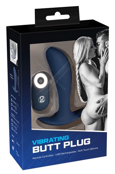 Анальна пробка з вібрацією - Vibrating Butt Plug sexstyle