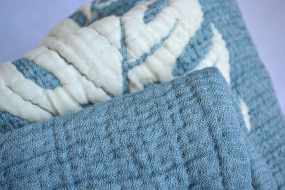 Муслиновое покрывало Saheser Forest 240 х 260 см. Mavi | Зображення 2