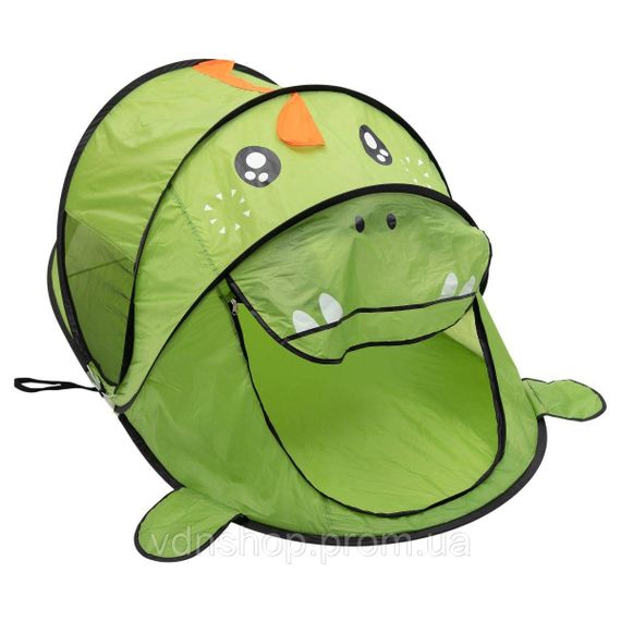 Детская игровая палатка 180×95×80 см палатка детская уличная на молнии Зеленый динозавр HP-S-3NDGR