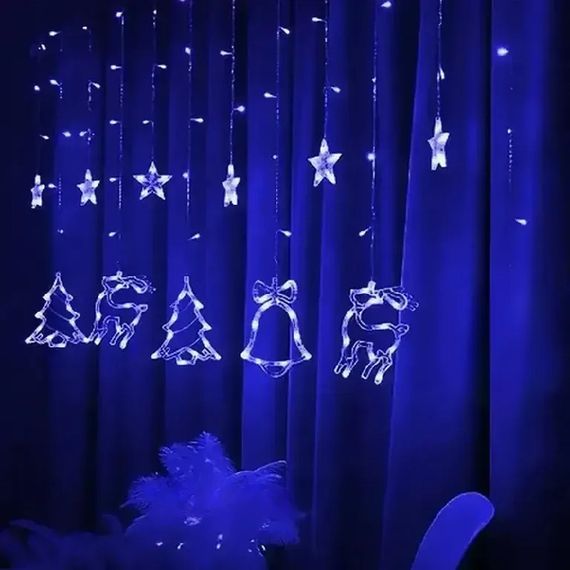 Гірлянда-штора Сіточка 2х2м з 240 LED, водонепроникність IP44, XPRO (234564336_295) | Зображення 2