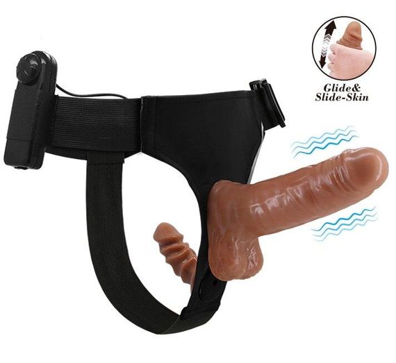 Страпон с вибрацией Ultra Passionate Harness Dual Penis 6,2'', BW-022066Z sexstyle | Зображення 2
