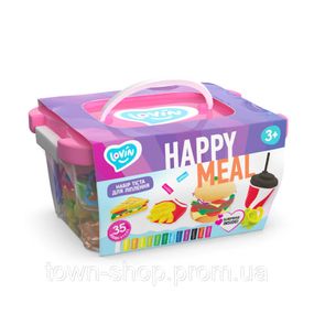 Набор теста для лепки "Happy meal" TM Lovin