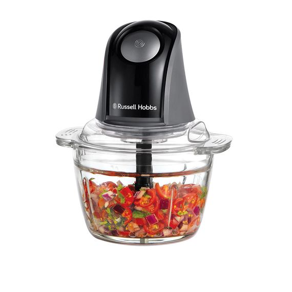 Подрібнювач Russell Hobbs Desire Matte Charcoal, 200Вт, чаша-500мл, скло, корпус-пластик, чорний (27131-56) | Зображення 1