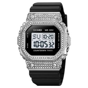 Жіночий годинник Skmei 2000SI Silver