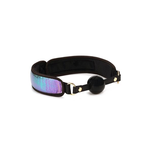 БДСМ-набір Liebe Seele Vivid Rainbow 8 Pieces Set, 8 аксесуарів, екошкіра на оксамитовій основі Sex Aura | Зображення 3