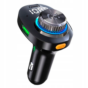Автомобильный FM ФМ модулятор Terra С18, Bluetooth 5.0, трансмиттер, быстрая зарядка