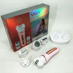 Эпилятор для любых зон тела VGR, Терка для ног педикюрная терка Женский триммер зоны бикини тела IC-93