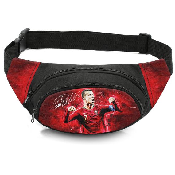 Сумка-бананка дитяча з принтом Кріштіану Роналду поясна сумка для хлопчика (4598)
