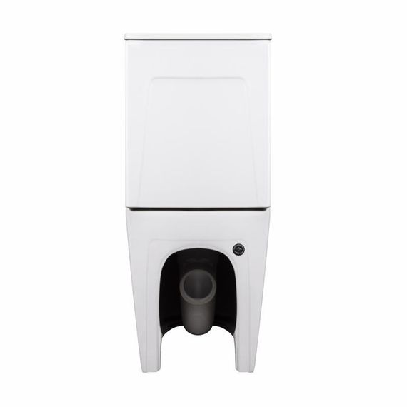 Унитаз-компакт Qtap Robin Ultra Quiet безободковый с сиденьем Soft-close QT13226089AW | Зображення 6