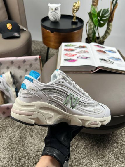 Кроссовки New 1000 White Beige Стиль та комфорт на кожен день весна / літо / осінь В4133 | Зображення 3