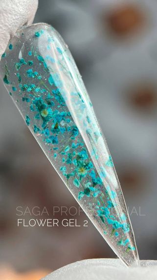 Гель з сухоцвітами SAGA Flower Gel №02 5мл | Зображення 1