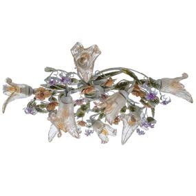 Люстра потолочная флористика E14 40W WH (BKL-505S/10)