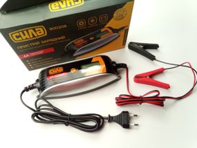 Зарядний пристрій СИЛА 4A 6V-12V (900208) цифровий/імпульсний