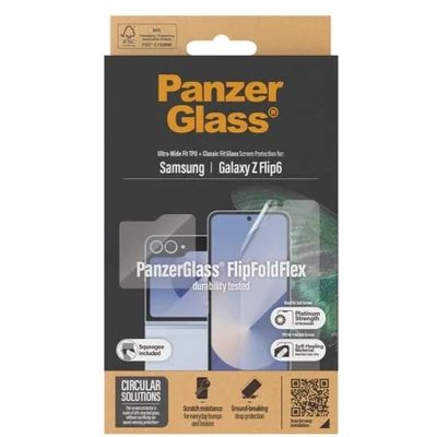 Стекло защитное PANZERGLASS Samsung Galaxy Flip6 Glass &amp; Film (PG_7370) | Зображення 3