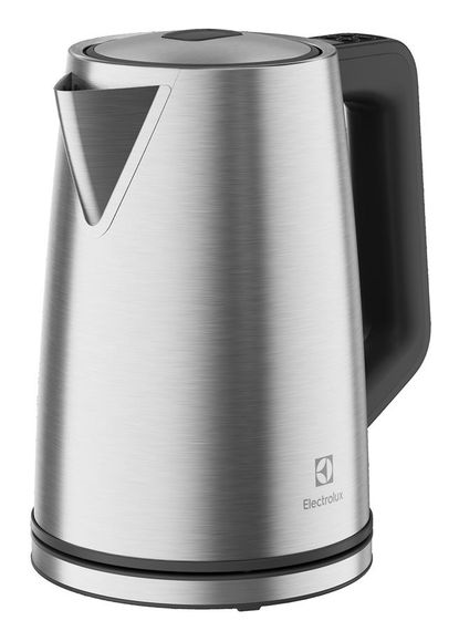 Електрочайник Electrolux, 1.7л, Strix, дисплей, метал, підтримка темп, нерж (E5K1-6ST)