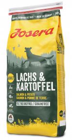 Корм Josera Lachs & Kartoffel сухий з лососем та картоплею для собак з чутливим травленням 15 кг
