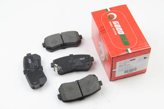 Колодки задні гальмівні Hyundai Accent/Kia Rio/Ceed 05- (mando), GOODREM (RM0132)